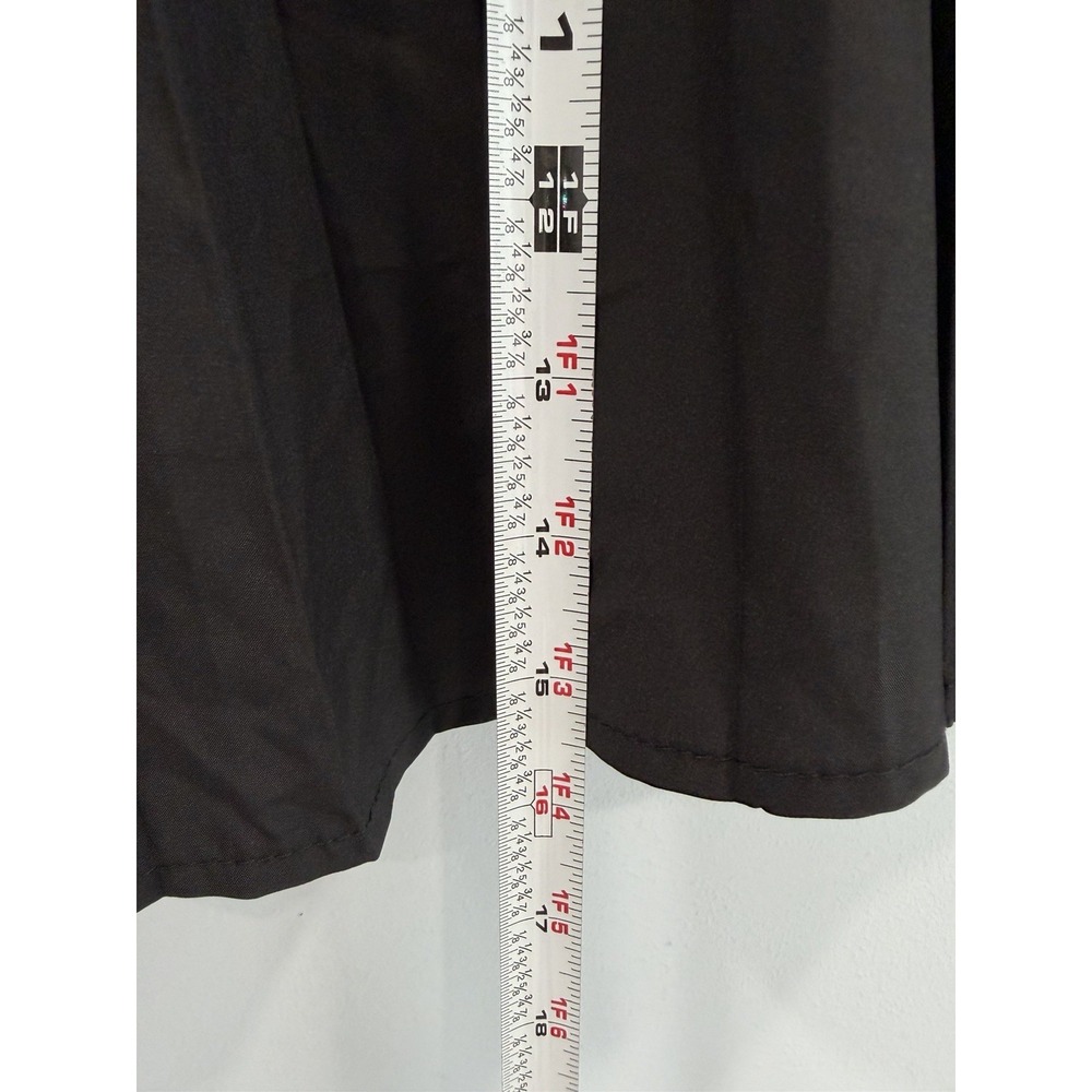 Vanilla Star Pleated Mini Skort L Striped Waistband Tennis Pickleball Preppy - Picture 7 of 8